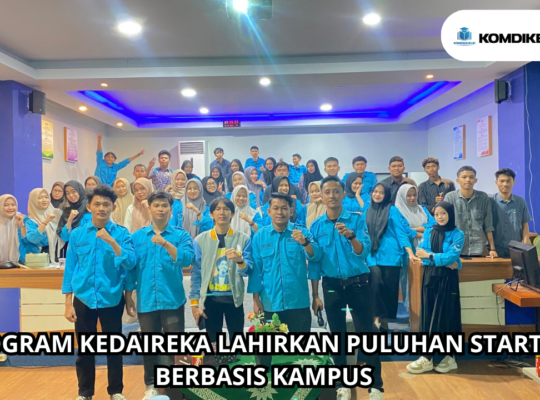 Program Kedaireka Lahirkan Puluhan Startup Berbasis Kampus
