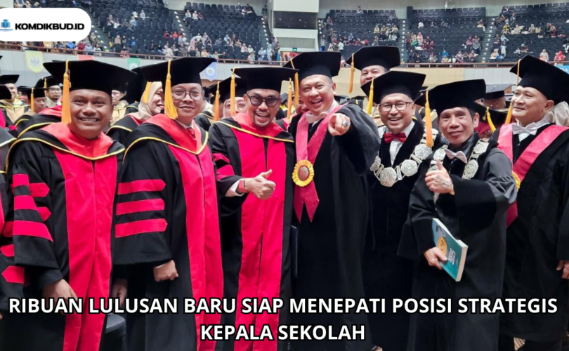 Ribuan Lulusan Baru Siap Menempati Posisi Strategis Kepala Sekolah