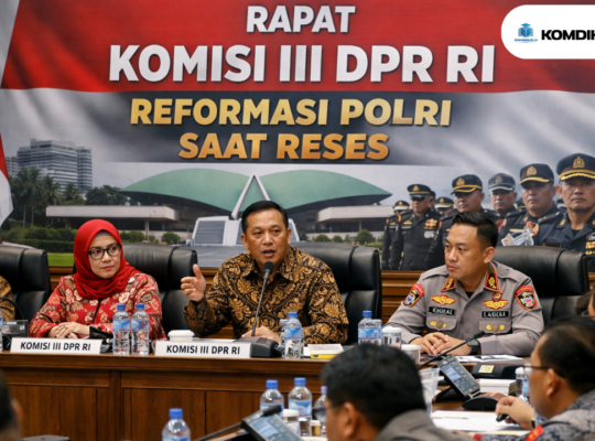 Komisi III DPR Rapat Reformasi Polri Saat Reses