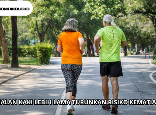 Jalan Kaki Lebih Lama Turunkan Risiko Kematian