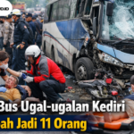 Korban Bus Ugal ugalan Kediri Bertambah Jadi 11 Orang