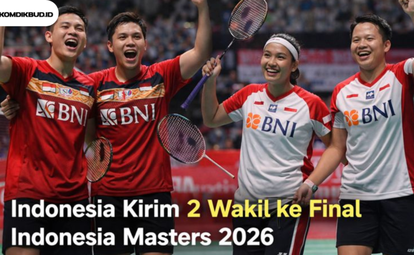 Indonesia Kirim 2 Wakil ke Final Indonesia Masters 2026