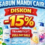 Sabun Mandi Cair Diskon 15% di Transmart Full Day Sale