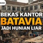 Bekas Kantor Batavia Jadi Hunian Liar