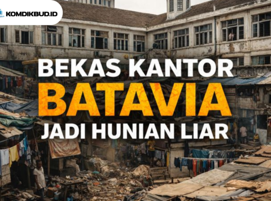 Bekas Kantor Batavia Jadi Hunian Liar