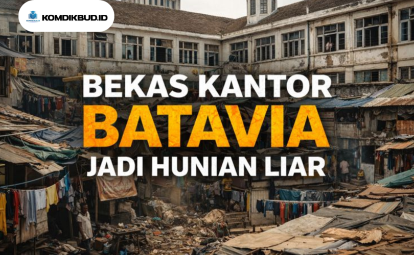Bekas Kantor Batavia Jadi Hunian Liar