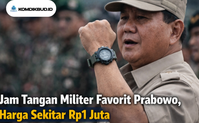Jam Tangan Militer Favorit Prabowo, Harga Sekitar Rp1 Juta