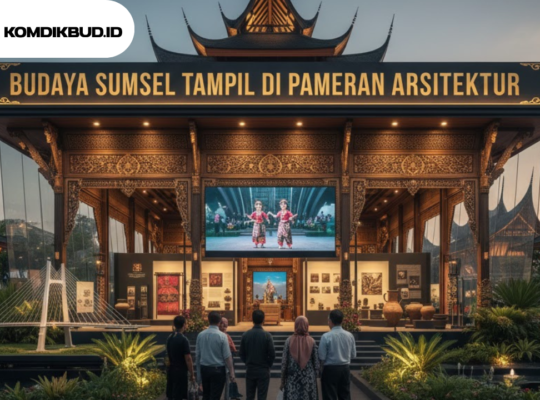 Budaya Sumsel Tampil di Pameran Arsitektur