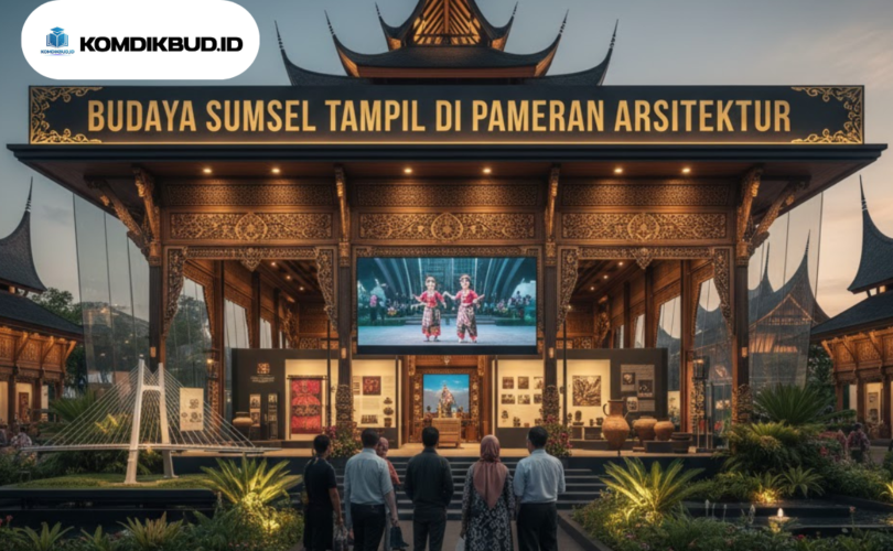 Budaya Sumsel Tampil di Pameran Arsitektur