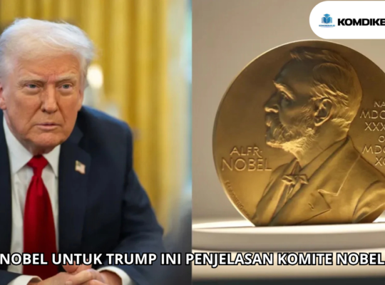 Nobel untuk Trump Ini Penjelasan Komite Nobel