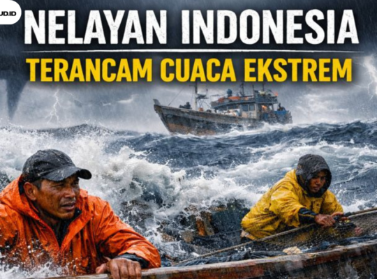 Nelayan Indonesia Terancam Cuaca Ekstrem