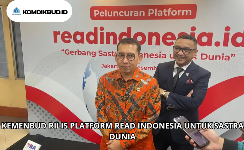 Kemenbud Rilis Platform "Read Indonesia" untuk Sastra Dunia