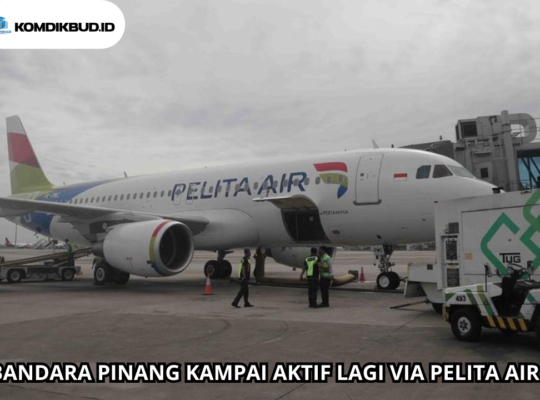 Bandara Pinang Kampai Aktif Lagi via Pelita Air