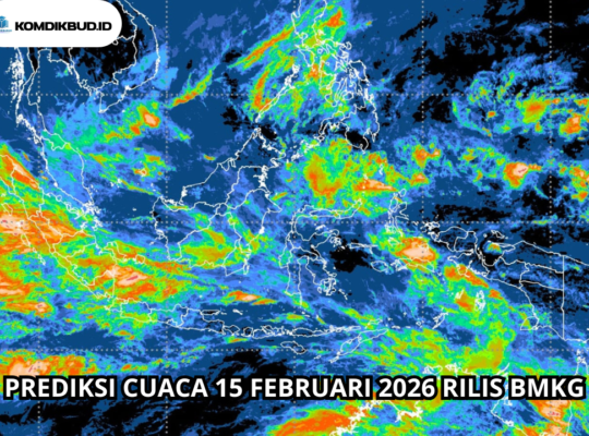 Prediksi Cuaca 15 Februari 2026 Rilis BMKG