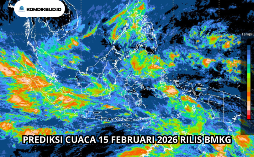 Prediksi Cuaca 15 Februari 2026 Rilis BMKG
