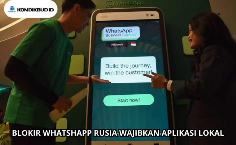 Blokir WhatsApp Rusia Wajibkan Aplikasi Lokal