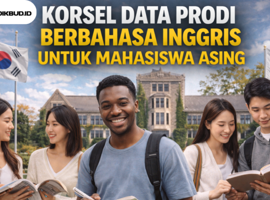 Korsel Data Prodi Berbahasa Inggris untuk Mahasiswa Asing