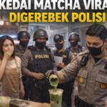 Kedai Matcha Viral Digerebek Polisi