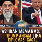 AS Iran Memanas Trump Ancam Jika Diplomasi Gagal