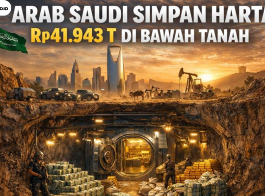 Arab Saudi Simpan Harta Rp41.943 T di Bawah Tanah