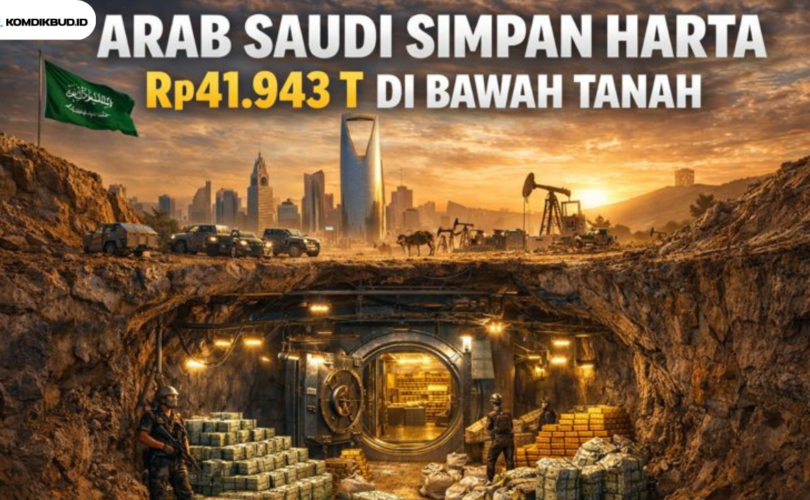Arab Saudi Simpan Harta Rp41.943 T di Bawah Tanah
