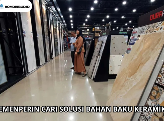 Kemenperin Cari Solusi Bahan Baku Keramik