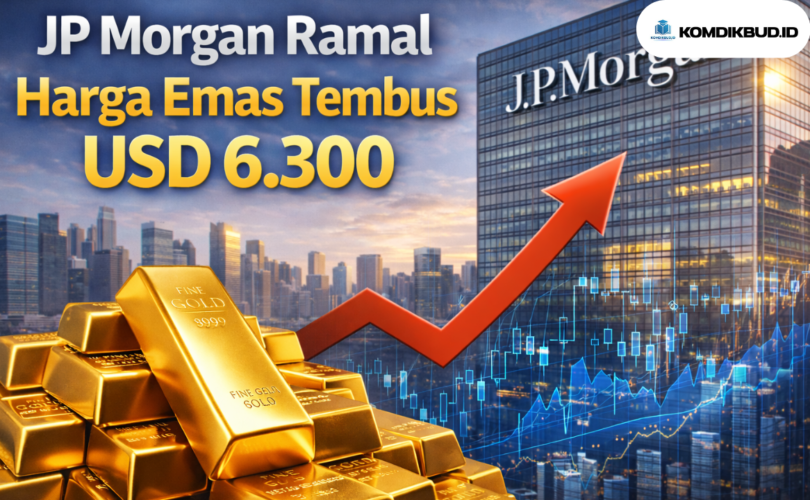 JP Morgan Ramal Harga Emas Tembus USD 6.300