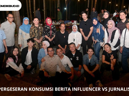 PERGESERAN KONSUMSI BERITA INFLUENCER VS JURNALIS