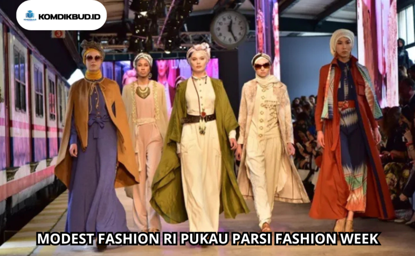 MODEST FASHION RI PUKAU PARSI FASHION WEEK