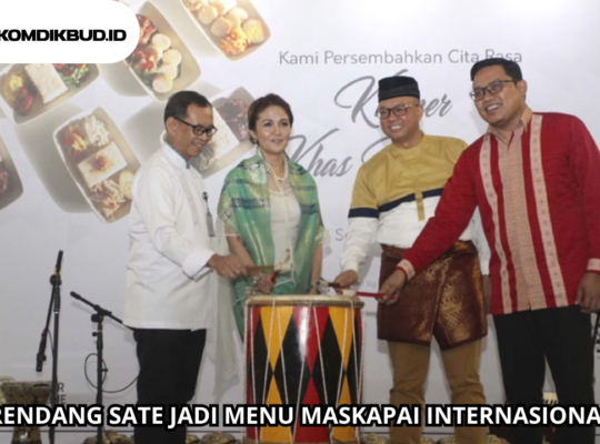 RENDANG SATE JADI MENU MASKAPAI INTERNASIONAL
