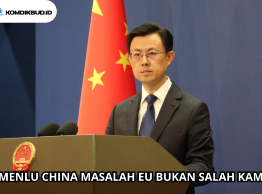 Menlu China Masalah UE Bukan Salah Kami