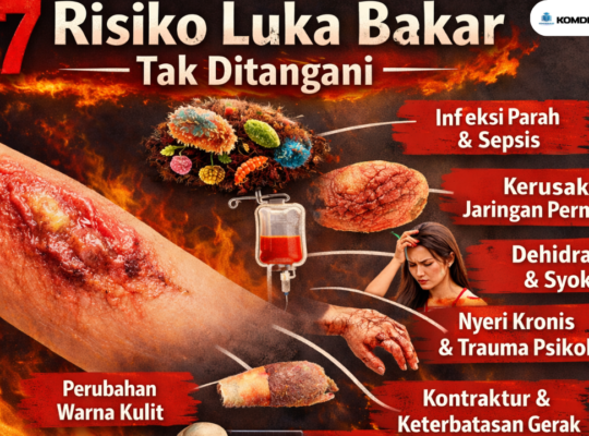 7 Risiko Luka Bakar Tak Ditangani