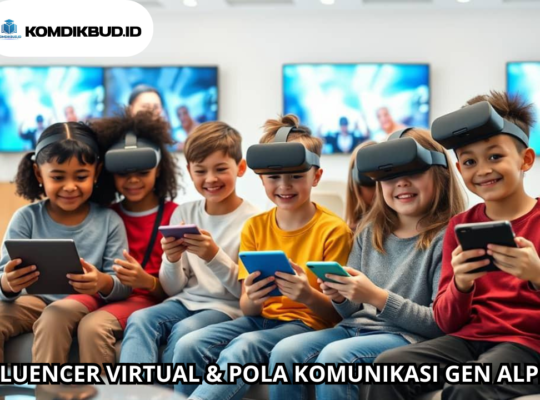Influencer Virtual & Pola Komunikasi Gen Alpha